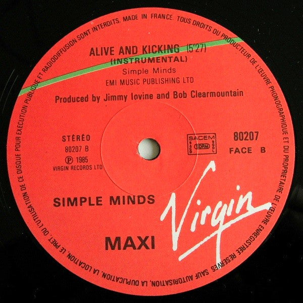 Simple Minds - Alive & Kicking