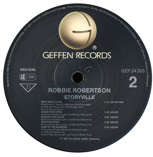 Robbie Robertson - Storyville