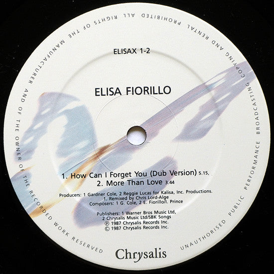 Elisa Fiorillo - How Can I Forget You