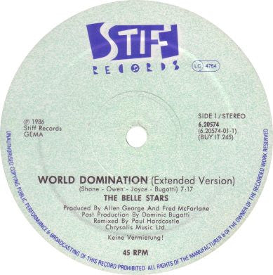 The Belle Stars - World Domination