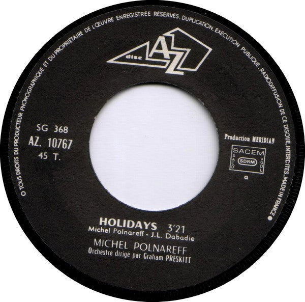 Michel Polnareff - Holidays / La Mouche