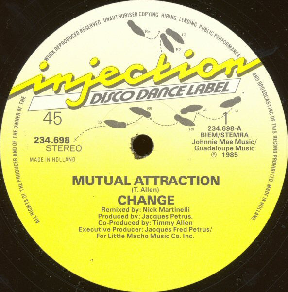Change - Mutual Attraction / Oh What A Feeling