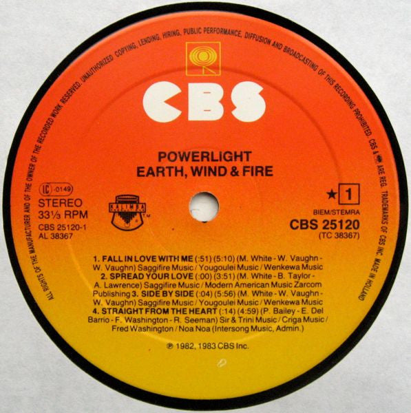 Earth, Wind & Fire - Powerlight