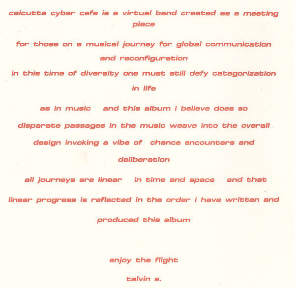 Calcutta Cyber Cafe - Drum + Space