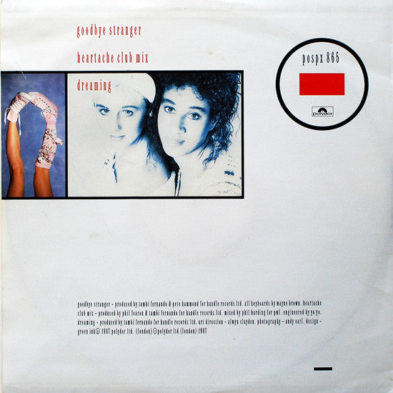 Pepsi & Shirlie - Goodbye Stranger