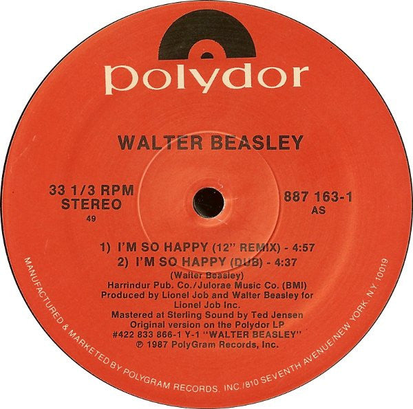 Walter Beasley - I'm So Happy
