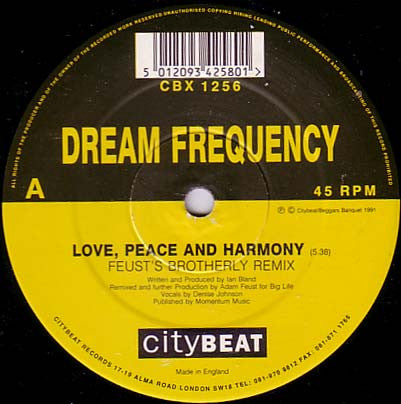 Dream Frequency - Love, Peace And Harmony (Remix)