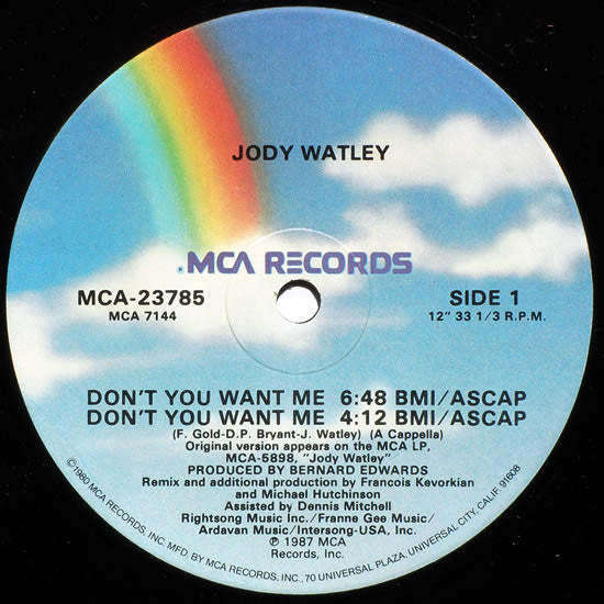 Jody Watley - Don't You Want Me