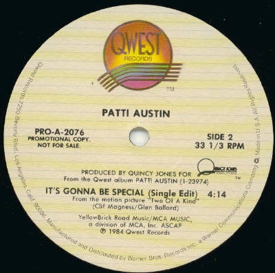Patti Austin - It's Gonna Be Special
