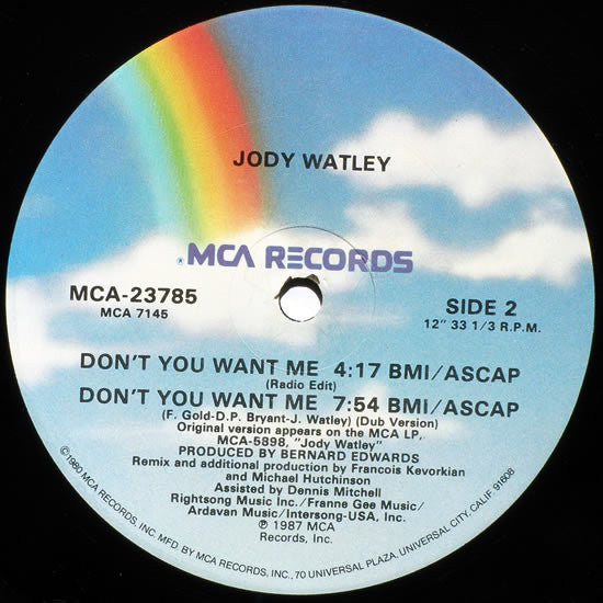Jody Watley - Don't You Want Me