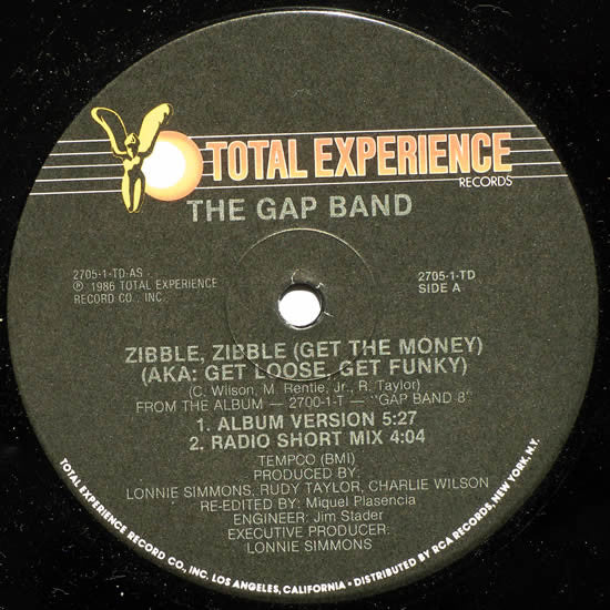 The Gap Band - Zibble, Zibble (Get The Money) (AKA: Get Loose, Get Funky)