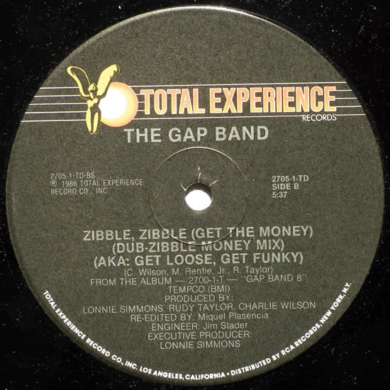 The Gap Band - Zibble, Zibble (Get The Money) (AKA: Get Loose, Get Funky)