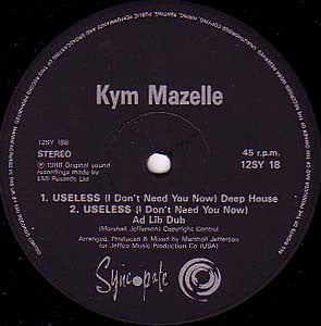 Kym Mazelle - Useless (I Don't Need You Now)
