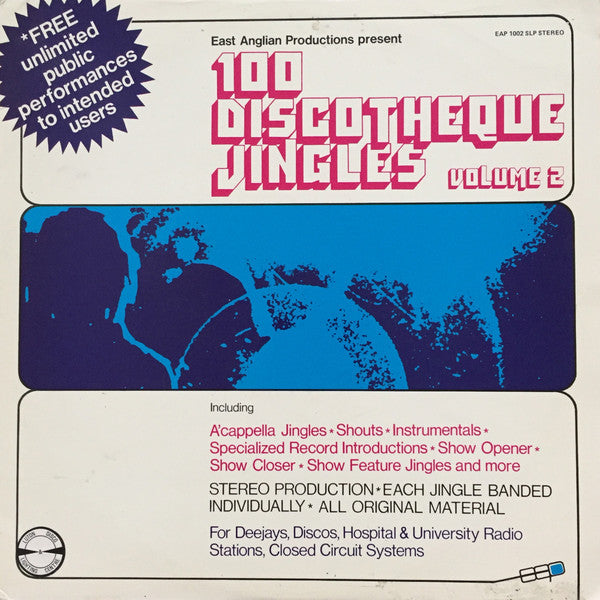 East Anglian Productions - 100 Discotheque Jingles Volume 2