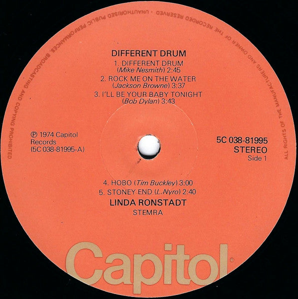 Linda Ronstadt - Different Drum