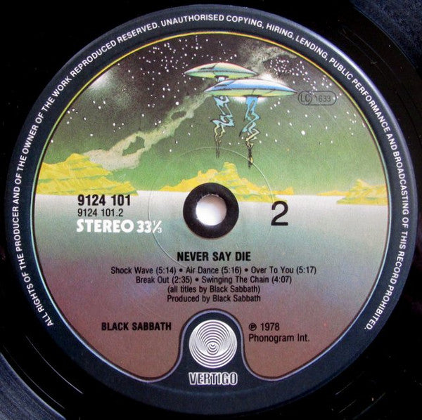 Black Sabbath - Never Say Die!