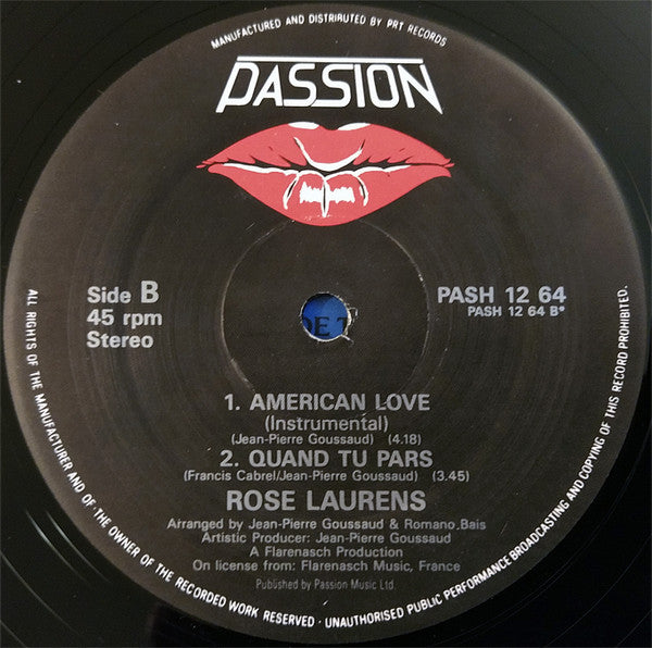 Rose Laurens - American Love