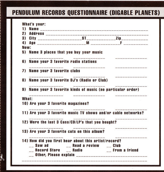 Digable Planets - Blowout Comb