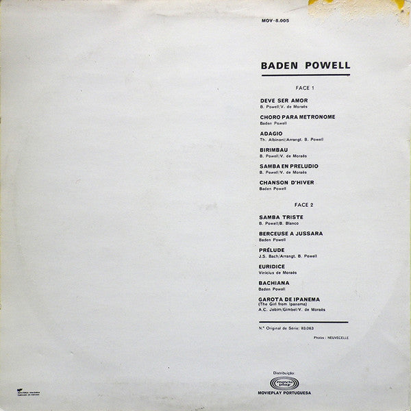 Baden Powell - Le Monde Musical De Baden Powell