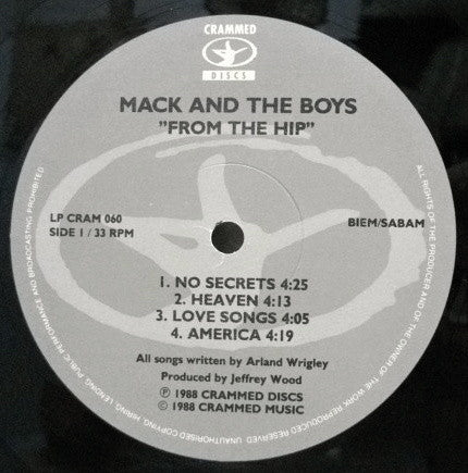 Mack And The Boys - From The Hip