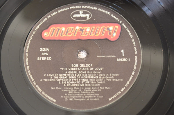 Bob Geldof - The Vegetarians Of Love