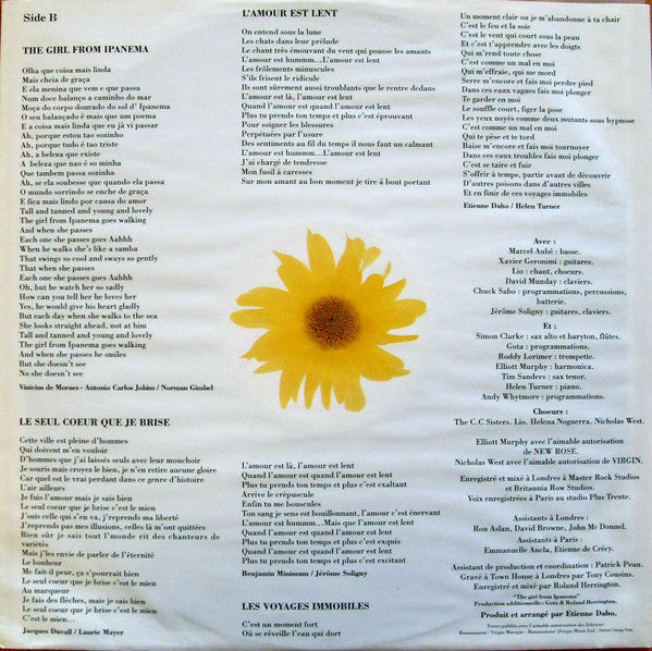 Lio - Des Fleurs Pour Un Caméléon (The Girl From Ipanema)