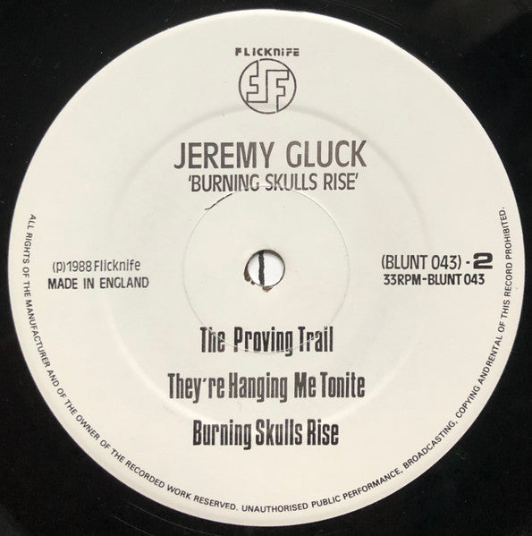 Jeremy Gluck - Burning Skulls Rise