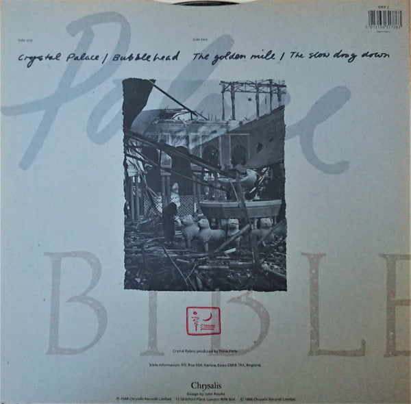 The Bible - Crystal Palace