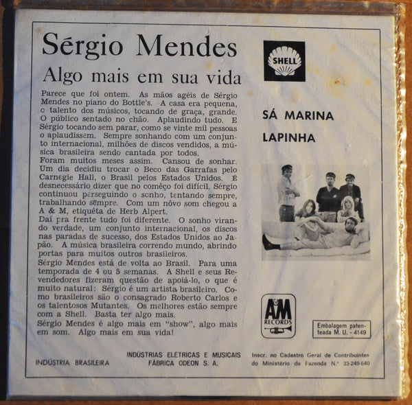 Sérgio Mendes & Brasil '66 - Algo Mais Em Sua Vida