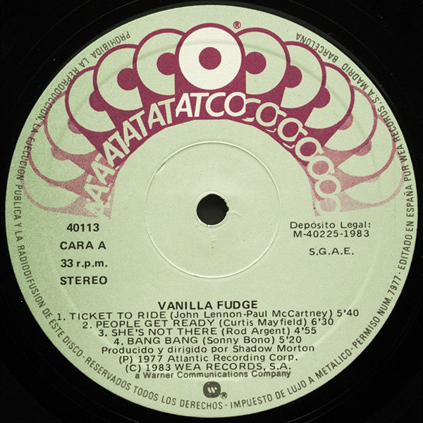 Vanilla Fudge - Vanilla Fudge