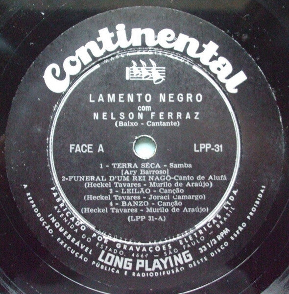 Nelson Ferraz - Lamento Negro