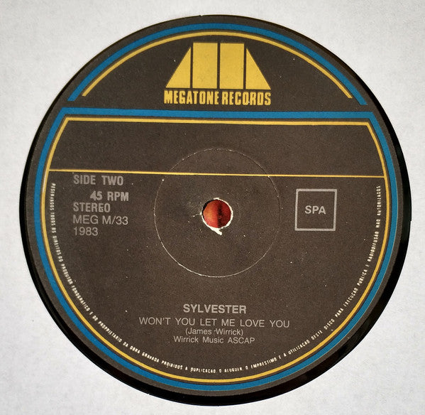 Sylvester - Don't Stop / Won't You Let Me Love You