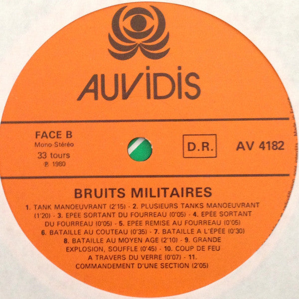 No Artist - Bruits Militaires
