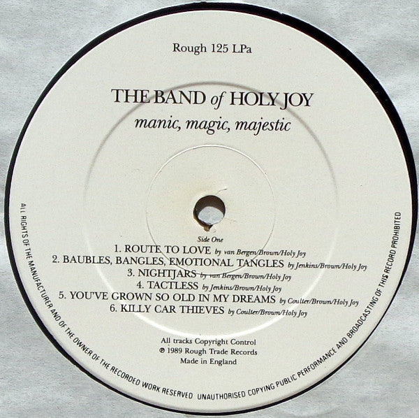 Band Of Holy Joy - Manic, Magic, Majestic
