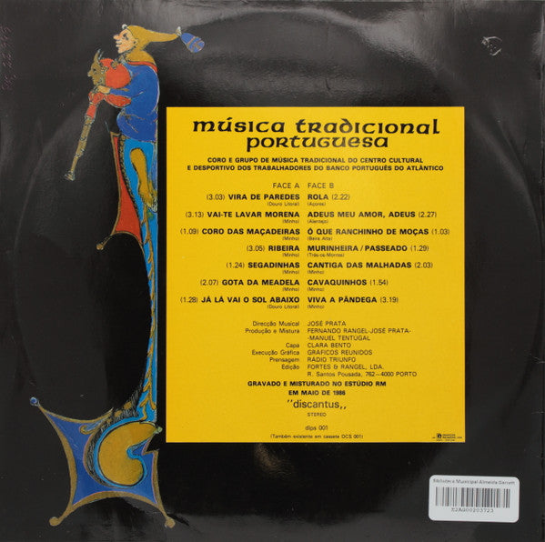 Coro E Grupo De Música Tradicional Do Centro Cultural E Desportivo Dos Trabalhadores Do Banco Português Do Atlântico - Música Tradicional Portuguesa