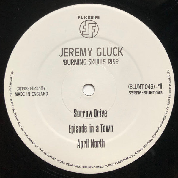 Jeremy Gluck - Burning Skulls Rise