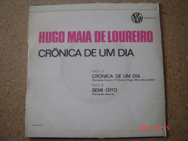 Hugo Maia de Loureiro - Crónica De Um Dia