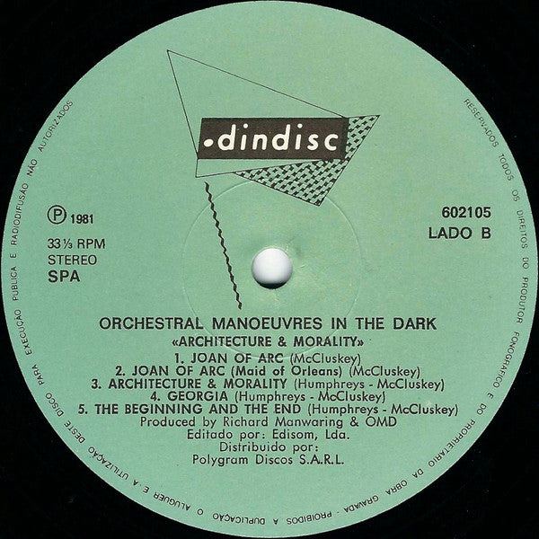 Orchestral Manoeuvres In The Dark - Architecture & Morality