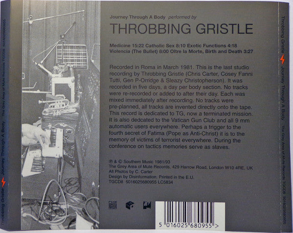 Throbbing Gristle - Journey Through A Body