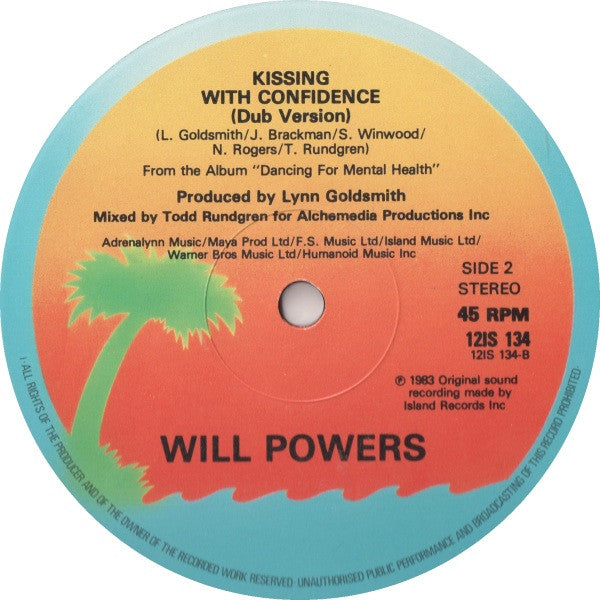 Will Powers - Kissing With Confidence