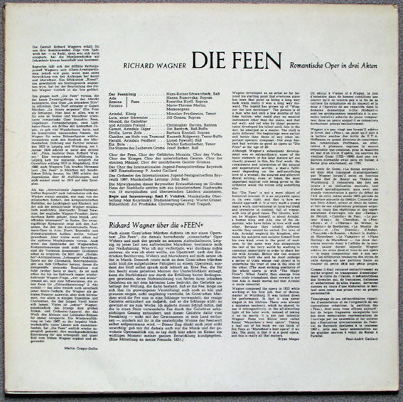 Richard Wagner - Die Feen