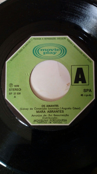 Mara Abrantes - Os Amantes