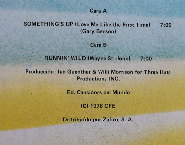 Wayne St. John - Something's Up (Love Me Like The First Time)