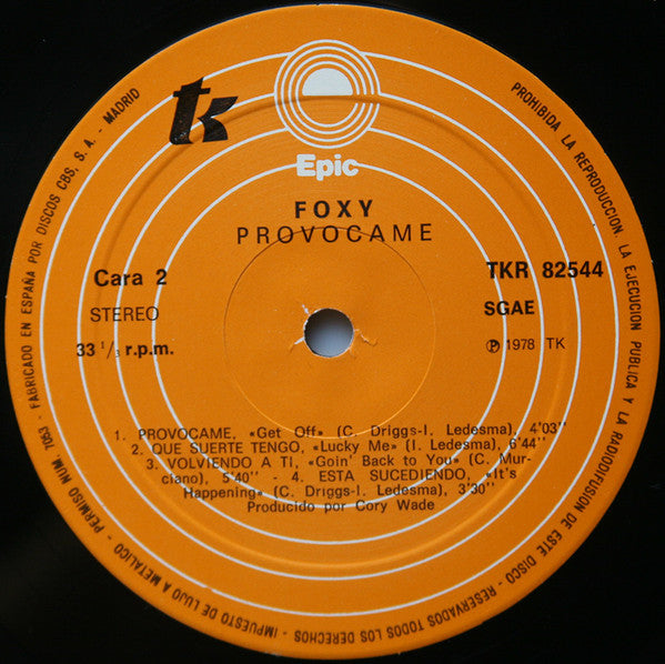 Foxy - Get Off