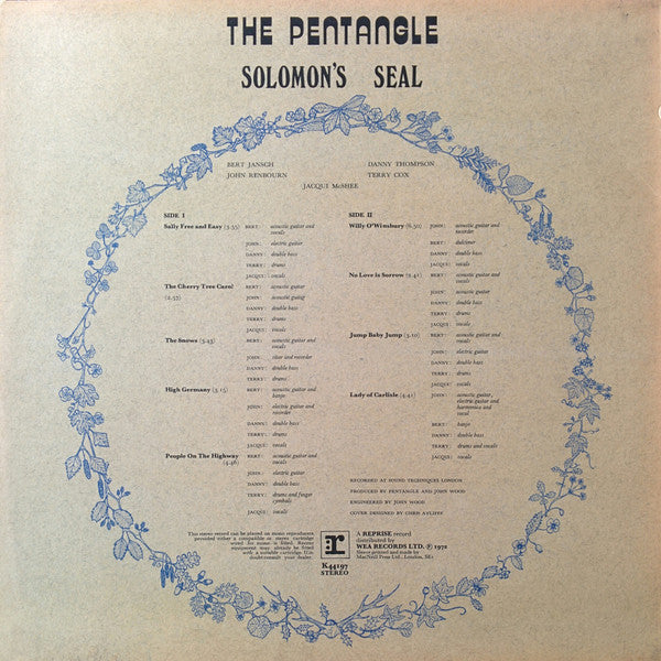 Pentangle - Solomon's Seal