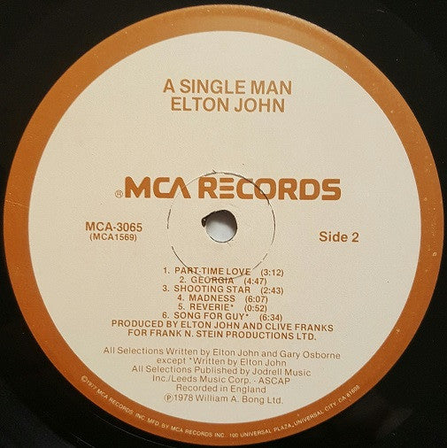 Elton John - A Single Man