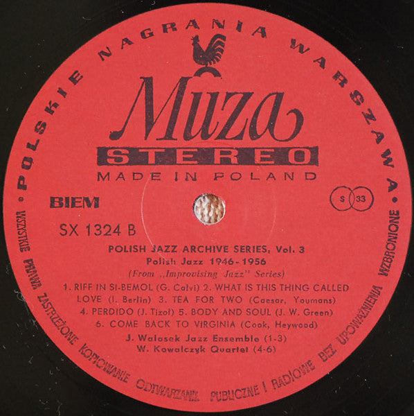 Various - From "Improvising Jazz" Series