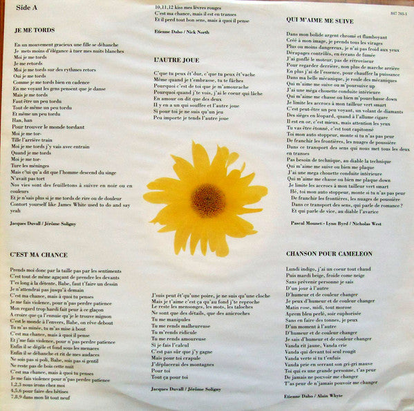 Lio - Des Fleurs Pour Un Caméléon (The Girl From Ipanema)
