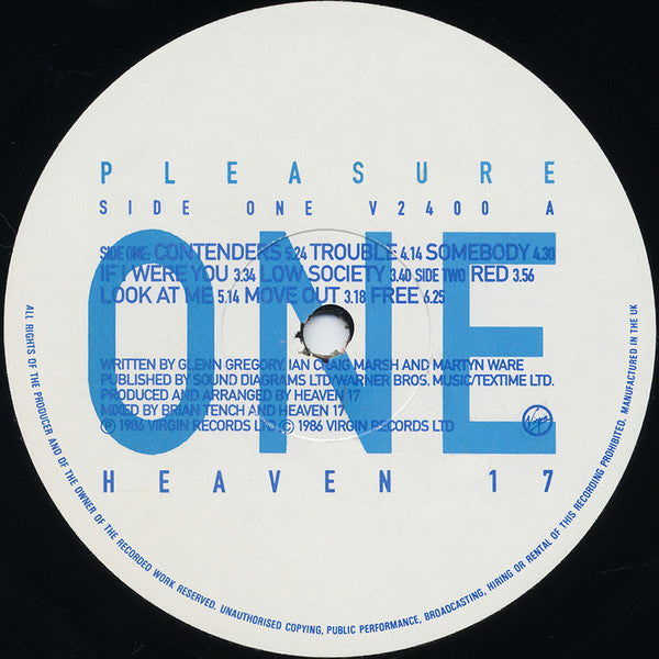 Heaven 17 - Pleasure One