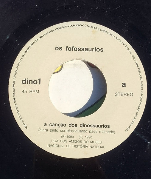 Os Fofossaurios - A Canção Dos Dinossaurios